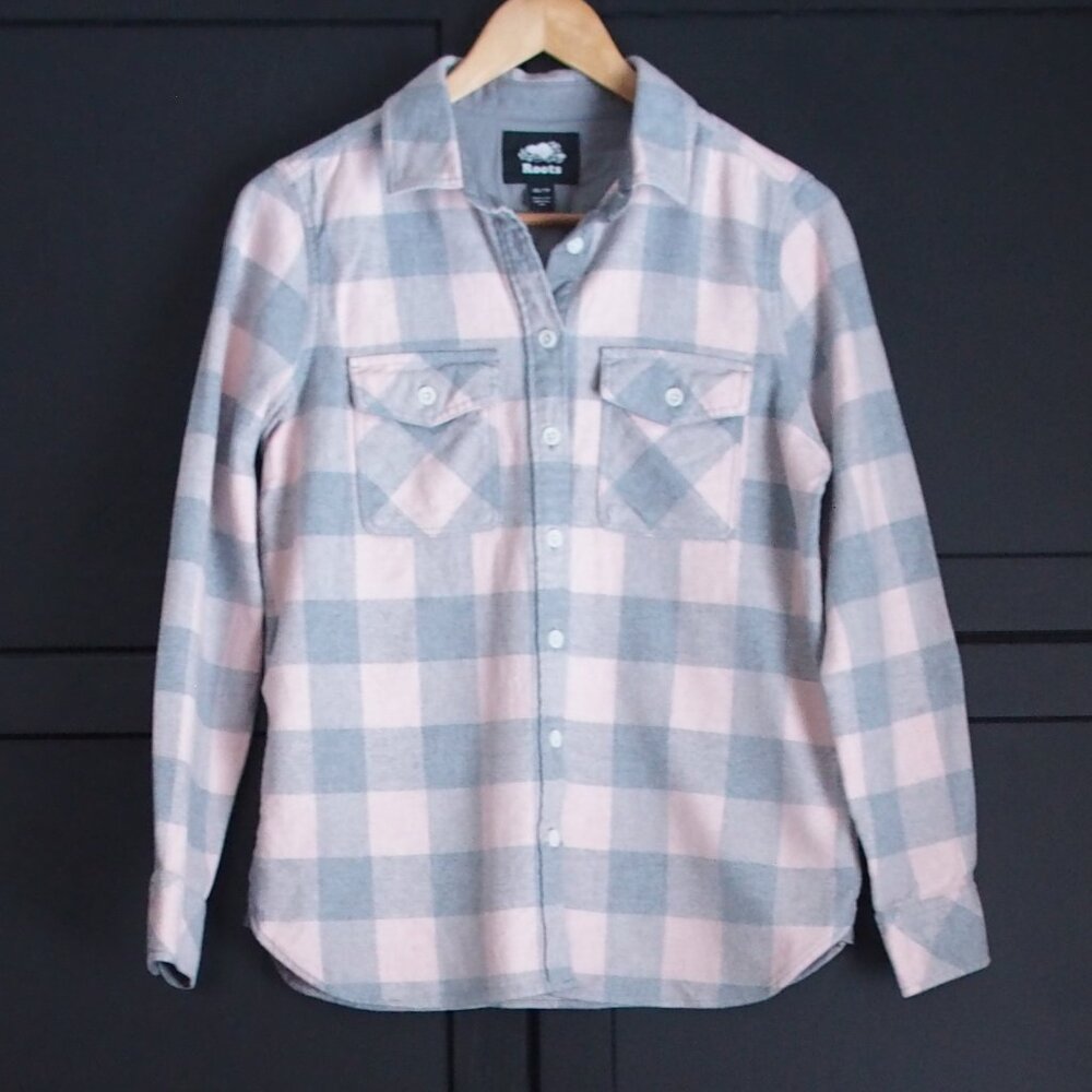 Roots | Like NEW Park Plaid Flannel Shirt